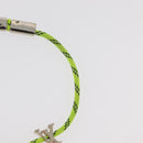 LOUIS VUITTON LV Fluo Bracelet metal Yellow Silver MP2143 LV Auth 182320V-10