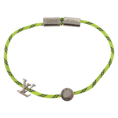 LOUIS VUITTON LV Fluo Bracelet metal Yellow Silver MP2143 LV Auth 182320V - 0