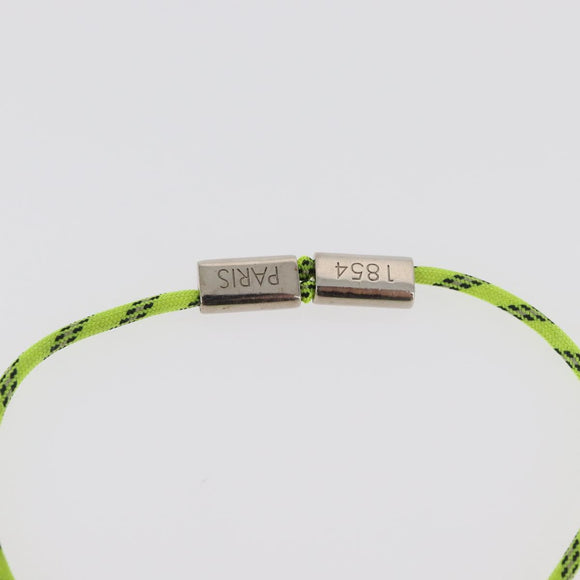 LOUIS VUITTON LV Fluo Bracelet metal Yellow Silver MP2143 LV Auth 182320V