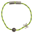LOUIS VUITTON LV Fluo Bracelet metal Yellow Silver MP2143 LV Auth 182320V-7