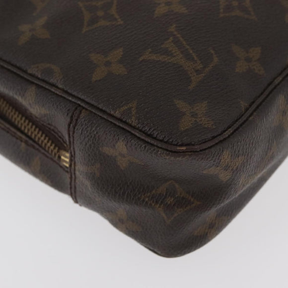 LOUIS VUITTON Monogram Trousse Toilette 23 Clutch Bag M47524 LV Auth 182321