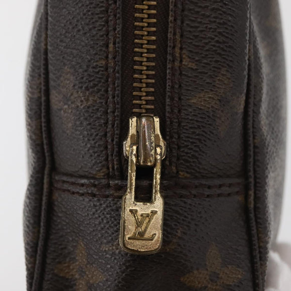LOUIS VUITTON Monogram Trousse Toilette 23 Clutch Bag M47524 LV Auth 182321