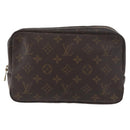 LOUIS VUITTON Monogram Trousse Toilette 23 Clutch Bag M47524 LV Auth 182321-2