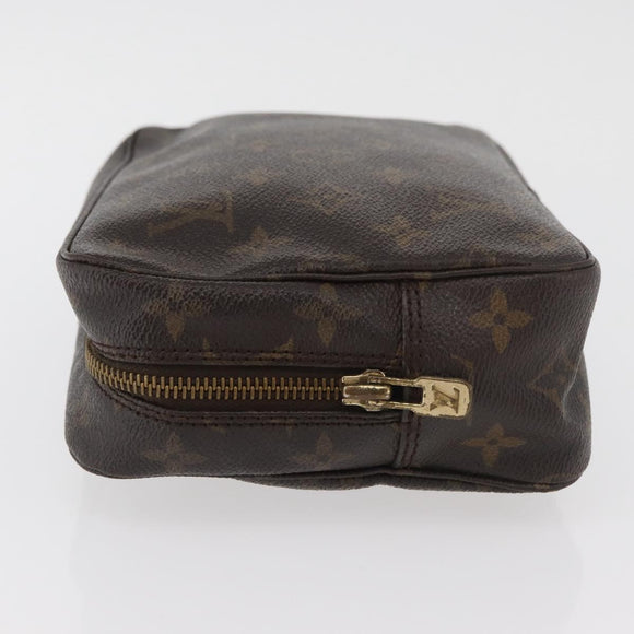 LOUIS VUITTON Monogram Trousse Toilette 23 Clutch Bag M47524 LV Auth 182321