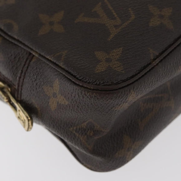 LOUIS VUITTON Monogram Trousse Toilette 23 Clutch Bag M47524 LV Auth 182321