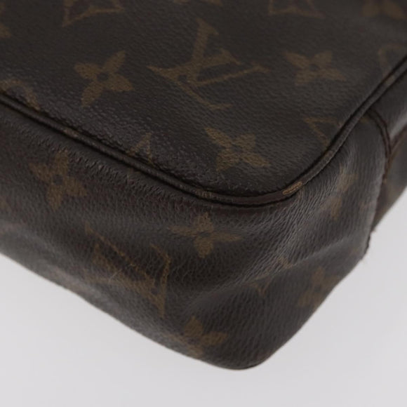 LOUIS VUITTON Monogram Trousse Toilette 23 Clutch Bag M47524 LV Auth 182321