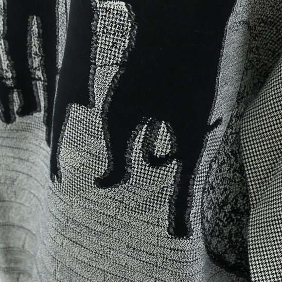 LOUIS VUITTON Wizard of Oz Kapuzenpullover Baumwolle S Grau LV Auth 182322SM