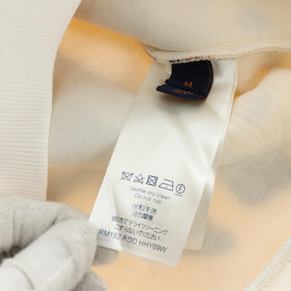LOUIS VUITTON New Walkers Print Hoodie Virgil Abloh Cotton M Ivory Auth 182324SM
