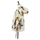 LOUIS VUITTON New Walkers Print Hoodie Virgil Abloh Cotton M Ivory Auth 182324SM-3