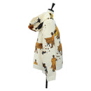 LOUIS VUITTON New Walkers Print Hoodie Virgil Abloh Cotton M Ivory Auth 182324SM-4