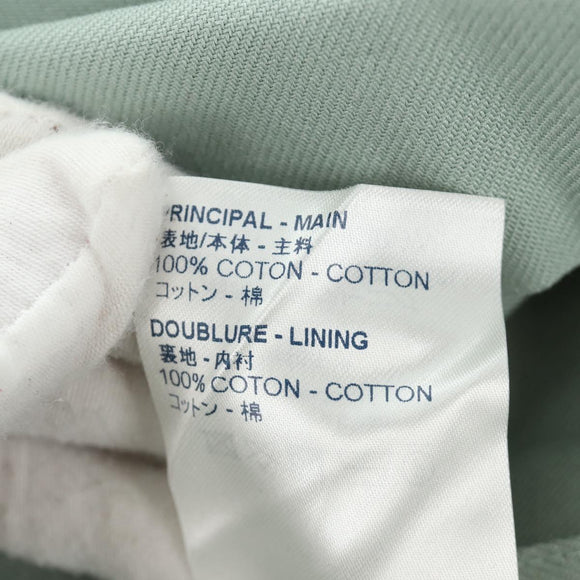 LOUIS VUITTON Hoody Cotton M Green LV Auth 182325SAM