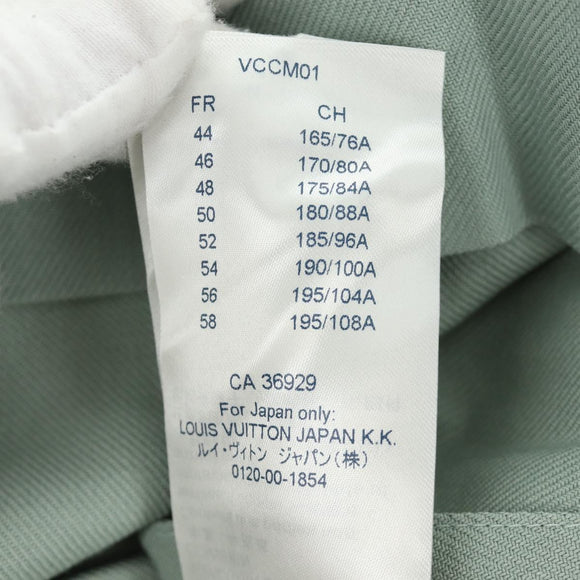LOUIS VUITTON Hoody Cotton M Green LV Auth 182325SAM