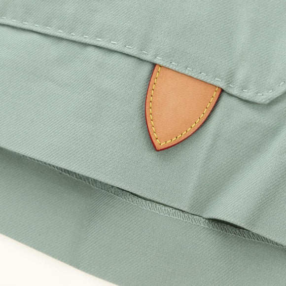 LOUIS VUITTON Hoody Cotton M Green LV Auth 182325SAM