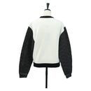 LOUIS VUITTON Crew Neck Sweatshirt Cotton XS White LV Auth 182327SM-2