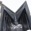GUCCI Hand Bag Leather Black Silver 000 2046 0300 Auth 182352-17