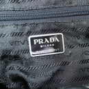 PRADA Backpack Nylon Black Silver Auth 182356-26