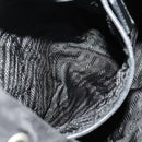 PRADA Backpack Nylon Black Silver Auth 182356-28