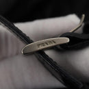 PRADA Backpack Nylon Black Silver Auth 182356-9