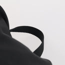 PRADA Backpack Nylon Black Silver Auth 182356-14