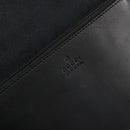 GUCCI GG Canvas Tote Bag Black Silver 019 0402 Auth 182358-17