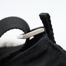 PRADA Schoudertas Nylon Zwart Zilver Auth 182359A-18