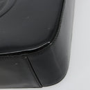 GUCCI Shoulder Bag Patent leather Black Silver 000 1013 0506 Auth 182360-10