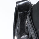 GUCCI Shoulder Bag Patent leather Black Silver 000 1013 0506 Auth 182360-17