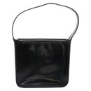 GUCCI Shoulder Bag Patent leather Black Silver 000 1013 0506 Auth 182360-3