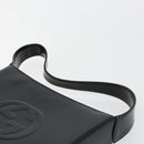 GUCCI Shoulder Bag Patent leather Black Silver 000 1013 0506 Auth 182360-8