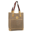 GUCCI Micro GG Supreme Web Sherry Line Bag PVC Beige 002 904 0223 Auth 182364-1
