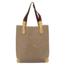GUCCI Micro GG Supreme Web Sherry Line Bag PVC Beige 002 904 0223 Auth 182364-2