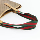 GUCCI Micro GG Supreme Web Sherry Line Bag PVC Beige 002 904 0223 Auth 182364-7
