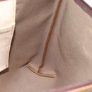 GUCCI GG Plus Supreme Web Sherry Line Tote Bag PVC Beige Red Green Auth 182365-18