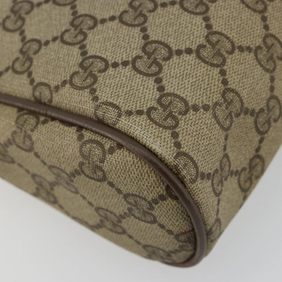 GUCCI GG Supreme Web Sherry Line Tas Beige Rood Groen 63 01 012 Auth 182367