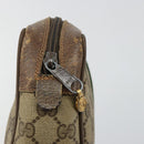 GUCCI GG Supreme Web Sherry Line Tas Beige Rood Groen 63 01 012 Auth 182367-12
