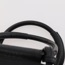 GUCCI Hand Bag Leather 2way Black Silver 000 2058 0307 5 Auth 182370-14