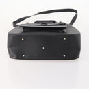 GUCCI Hand Bag Leather 2way Black Silver 000 2058 0307 5 Auth 182370-5