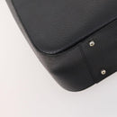GUCCI Hand Bag Leather 2way Black Silver 000 2058 0307 5 Auth 182370-17
