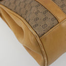 GUCCI Micro GG Supreme Hand Bag PVC Beige Gold 000 46 4857 Auth 182375-14