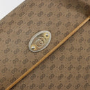 GUCCI Micro GG Supreme Hand Bag PVC Beige Gold 000 46 4857 Auth 182375-17