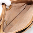 GUCCI Micro GG Supreme Hand Bag PVC Beige Gold 000 46 4857 Auth 182375-10