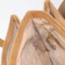 GUCCI Micro GG Supreme Hand Bag PVC Beige Gold 000 46 4857 Auth 182375-20