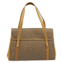 GUCCI Micro GG Supreme Hand Bag PVC Beige Gold 000 46 4857 Auth 182375-2