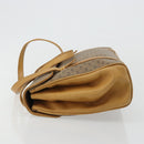 GUCCI Micro GG Supreme Hand Bag PVC Beige Gold 000 46 4857 Auth 182375-4