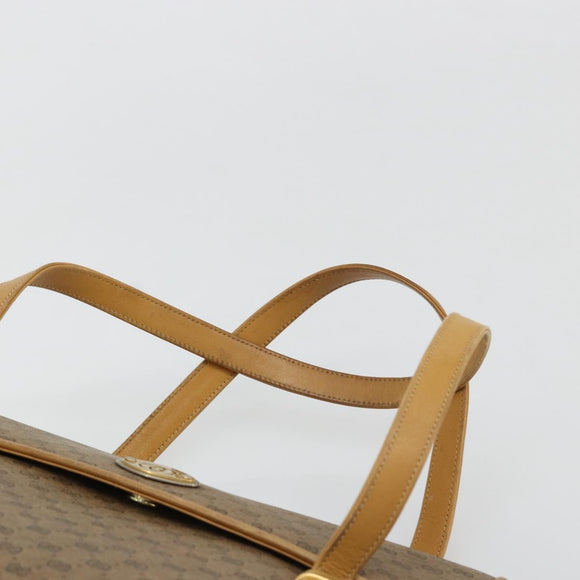 GUCCI Micro GG Supreme Hand Bag PVC Beige Gold 000 46 4857 Auth 182375