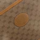 GUCCI Micro GG Supreme Shoulder Bag PVC Beige Gold 001 904 0791 Auth 182379-17
