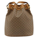 GUCCI Micro GG Supreme Shoulder Bag PVC Beige Gold 001 904 0791 Auth 182379-2