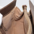 GUCCI GG Supreme Web Sherry Line Tasche PVC Beige Gold 116 02 076 Auth 182380-19