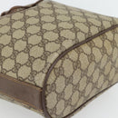 GUCCI GG Supreme Shoulder Bag PVC Beige Gold 001 115 6179 4023 Auth 182381-12