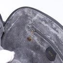 GUCCI Bamboo Hand Bag Leather 2way Black Gold 000 3780 0289 Auth 182386-21
